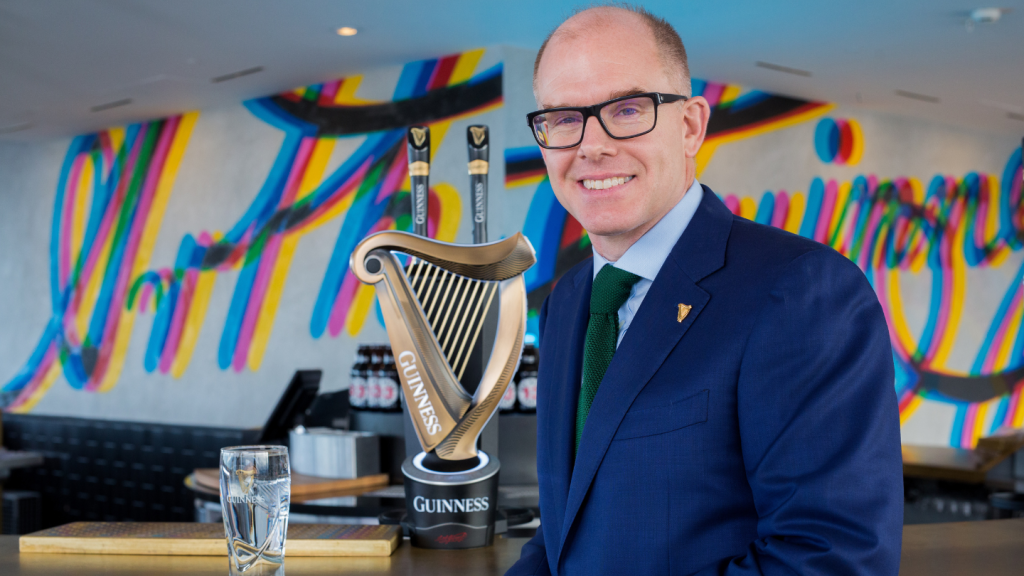 Diageo chief innovation officer Mark Sandys